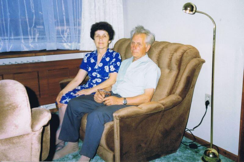 Syn Jaroslav s manželkou Evou